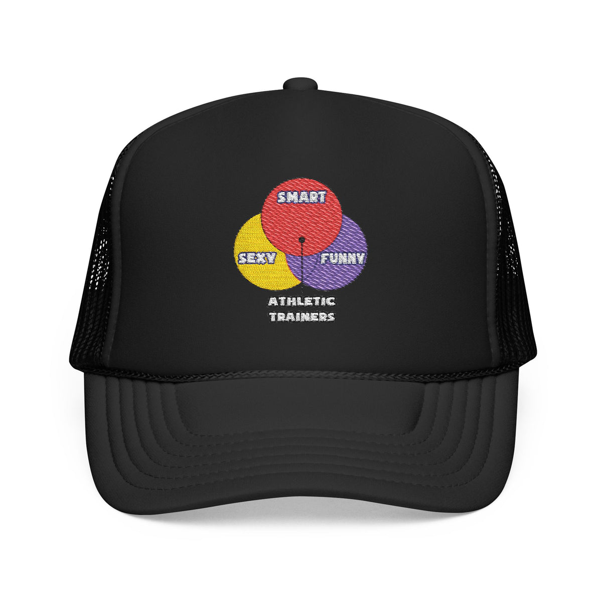 Venn Diagram .. Athletic Trainers - Foam Trucker Hat