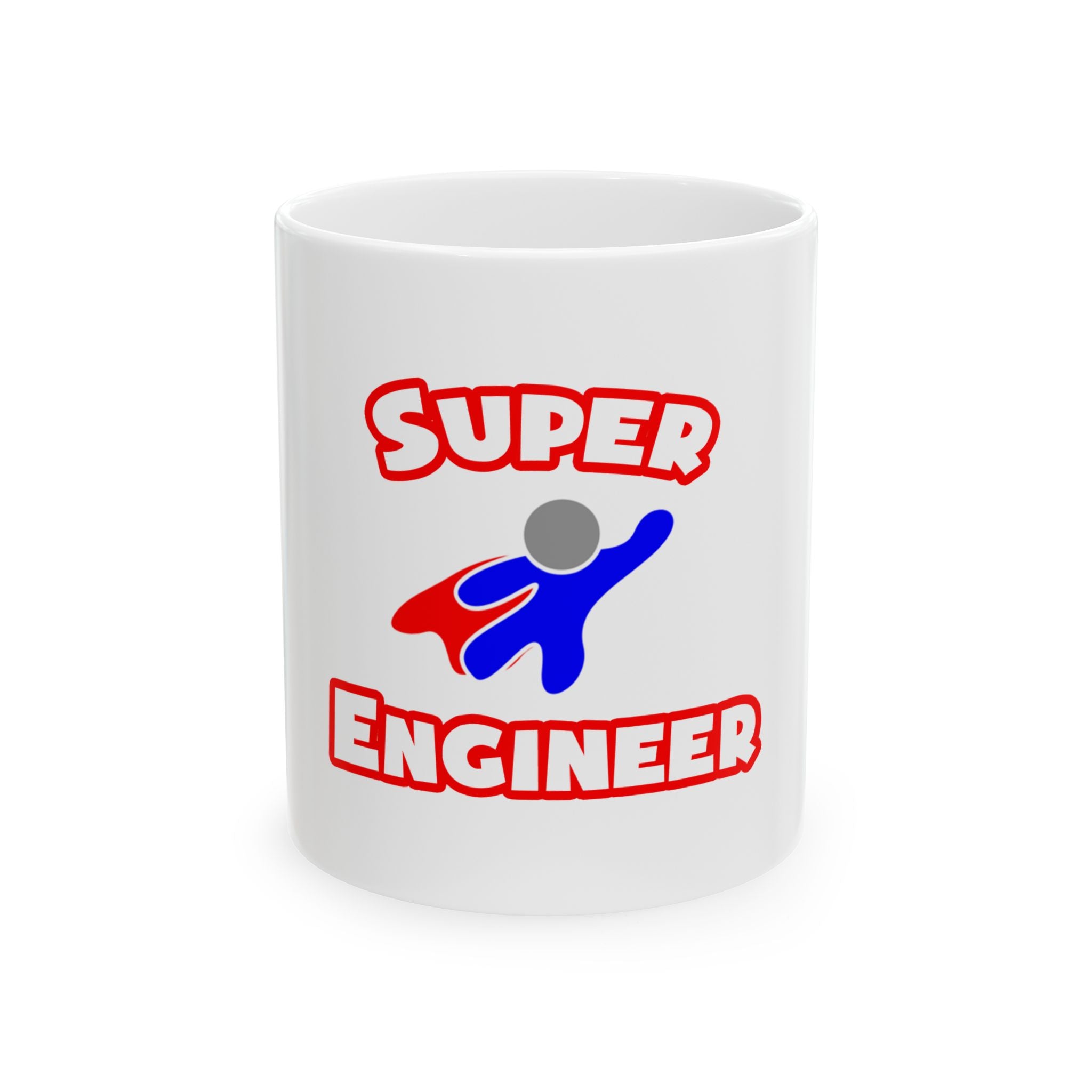 Super Engineer - Ceramic Mug, (11oz, 15oz)