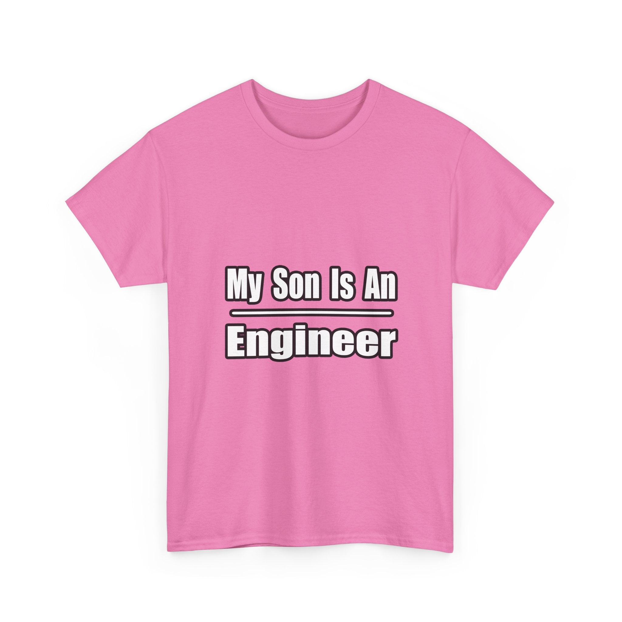 My Son Engineer - Unisex Heavy Cotton Tee