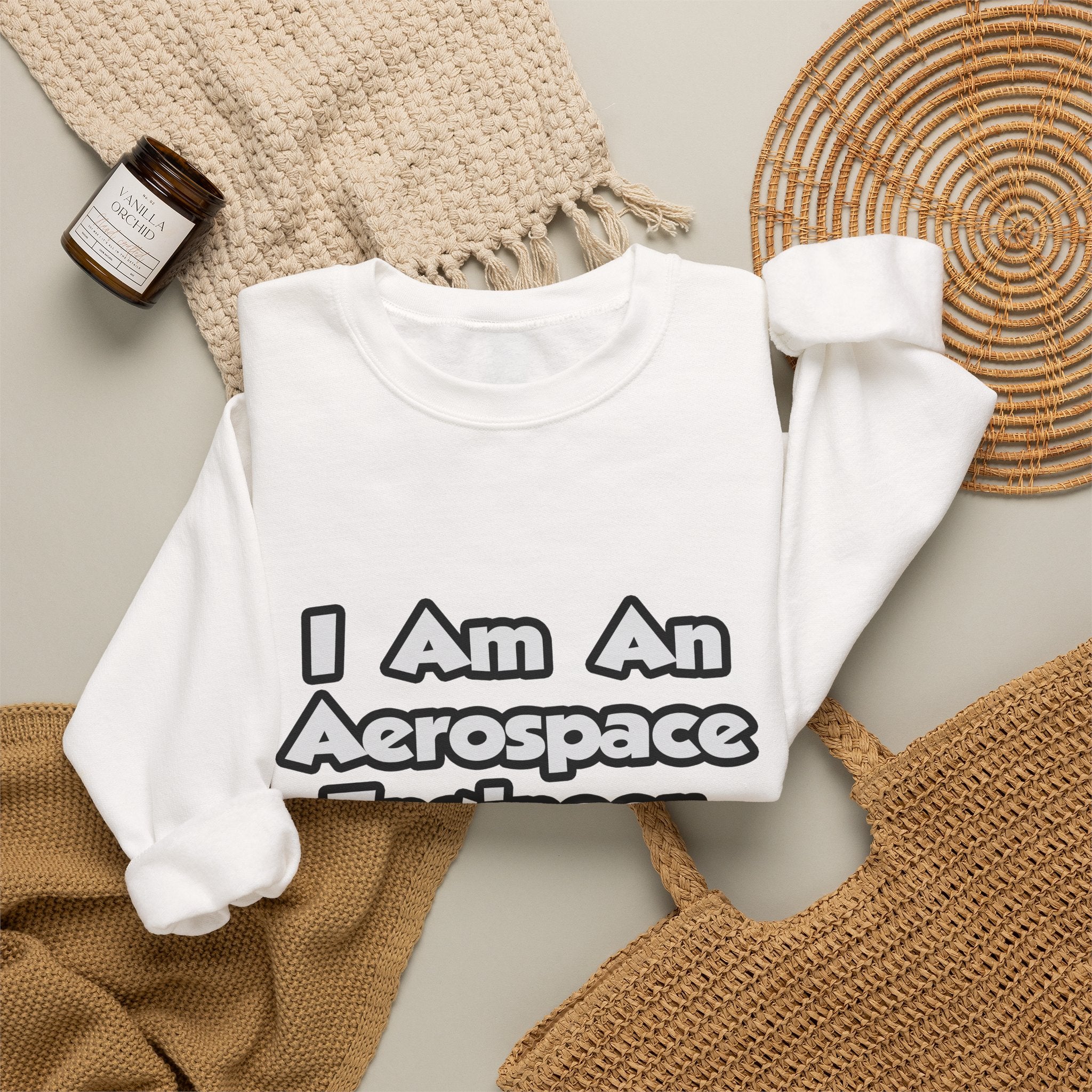 I Am An Aerospace Engineer, Therefore I Drink - Unisex Heavy Blend™ Crewneck Sweatshirt