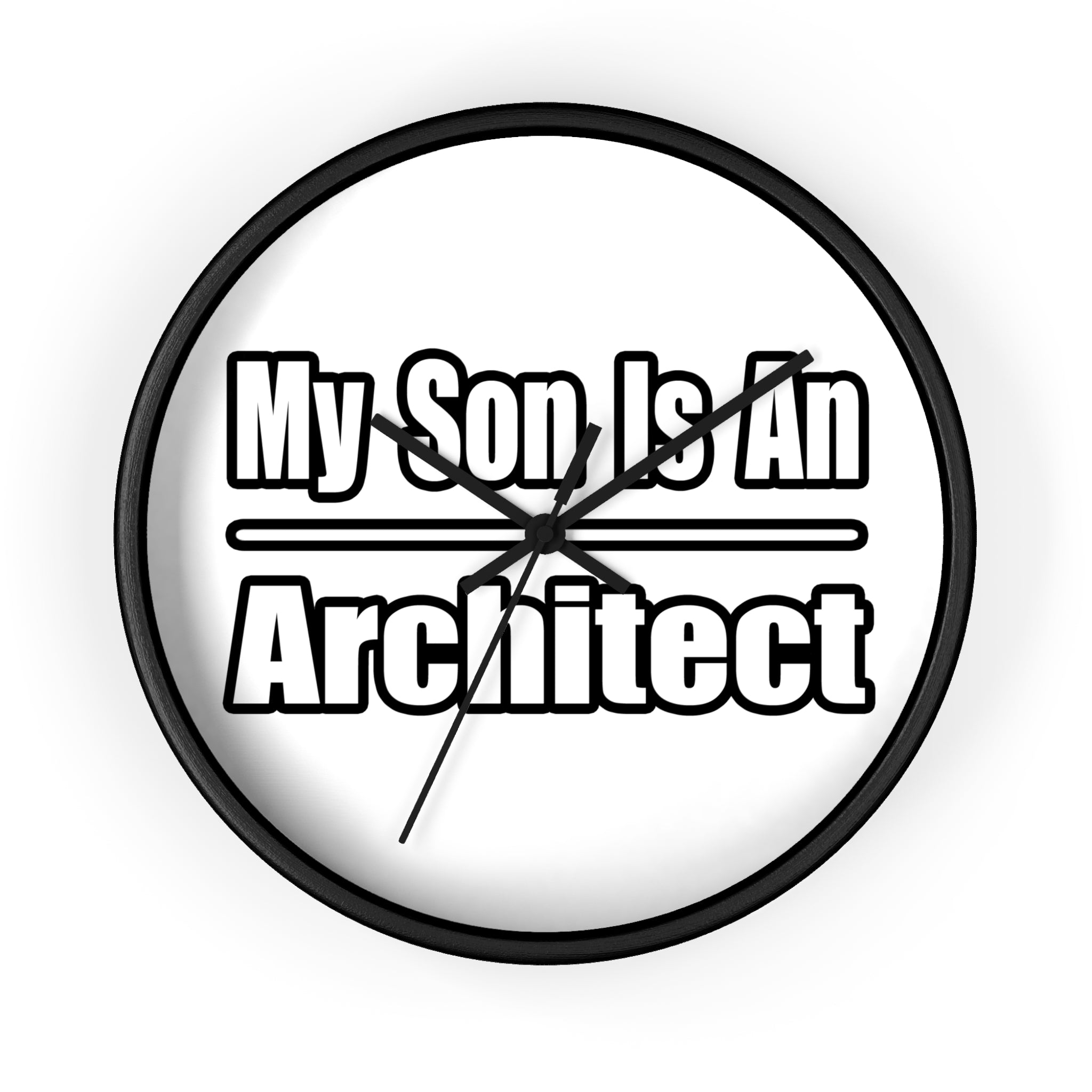 My Son Is An Architect - Wall Clock