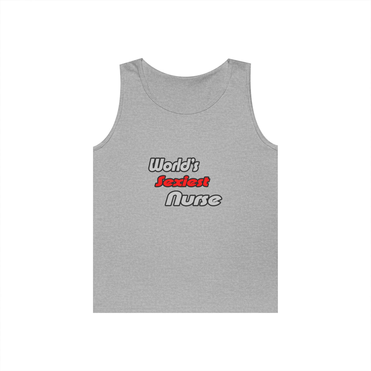 World's Sexiest Nurse - Unisex Heavy Cotton Tank Top