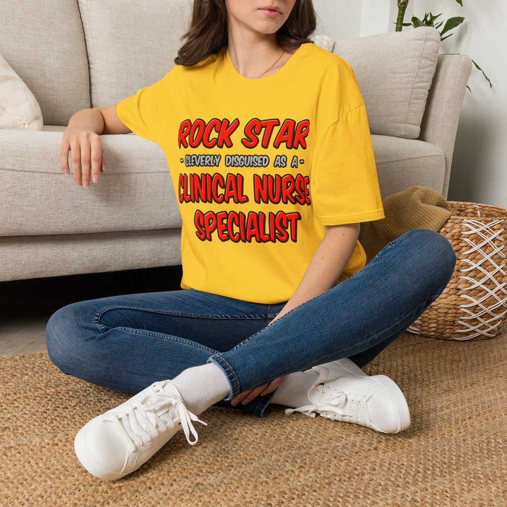 Rock Star .. Clinical Nurse Specialist - Unisex Softstyle T-Shirt