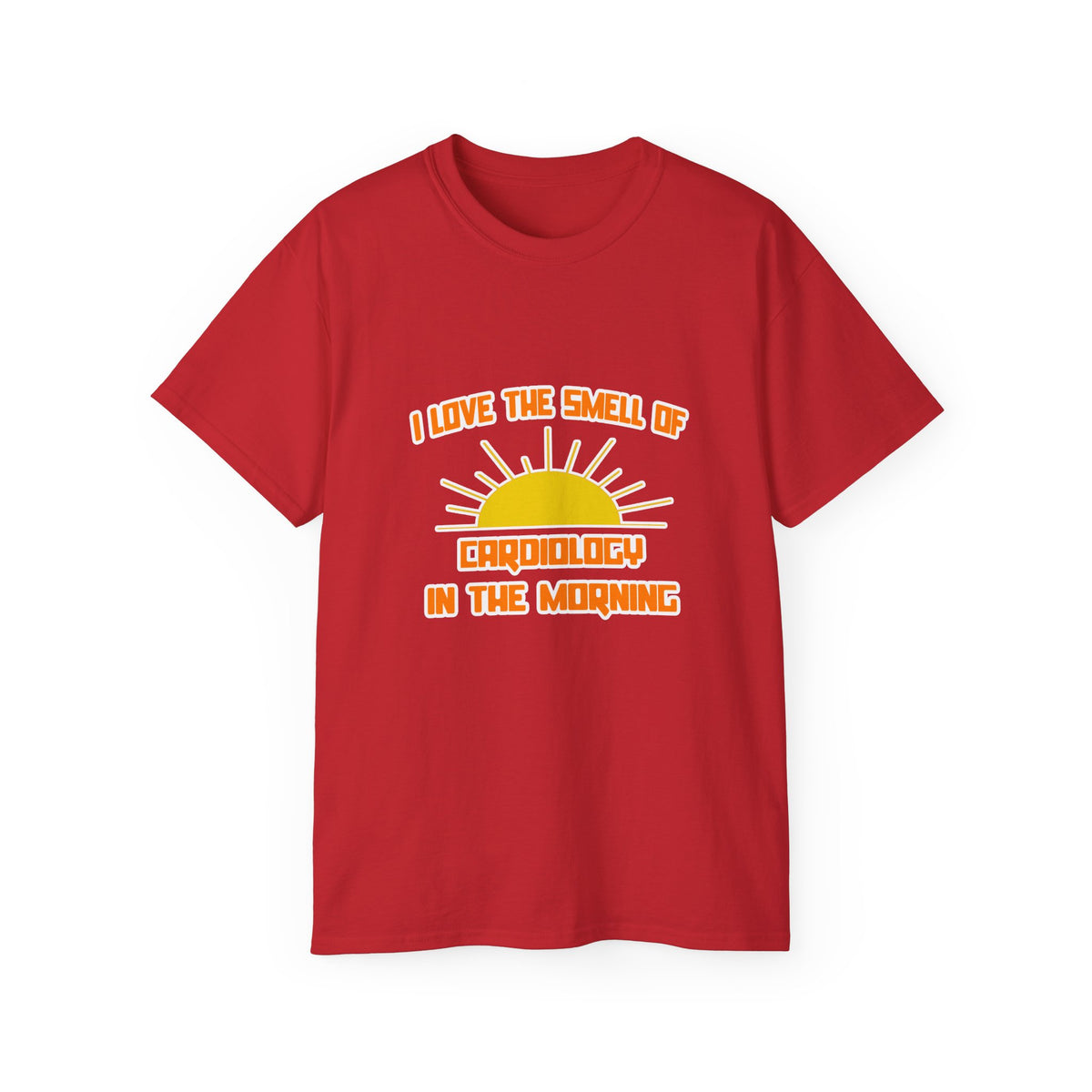 Smell of Cardiology in the Morning - Unisex Ultra Cotton Tee