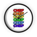 Rainbow Chef - Wall Clock