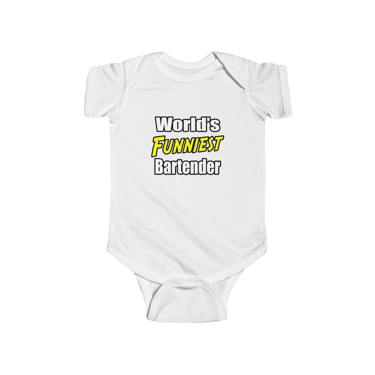 World's Funniest Bartender - Infant Fine Jersey Bodysuit
