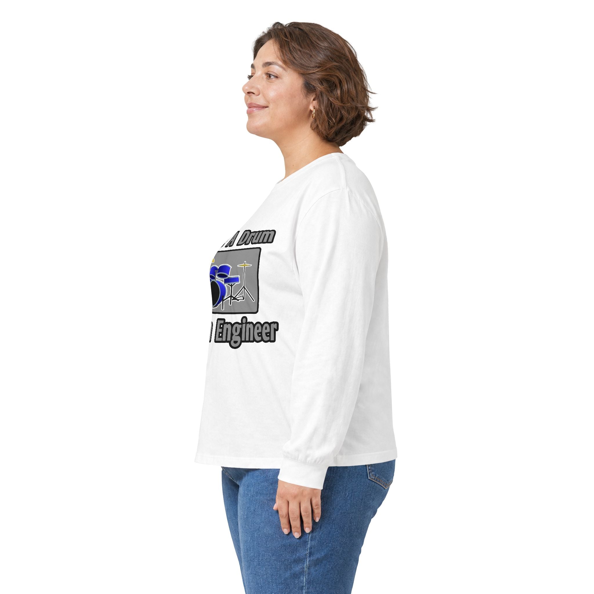 Save a Drum...Bang an Engineer - Unisex Ultra Cotton Long Sleeve Tee