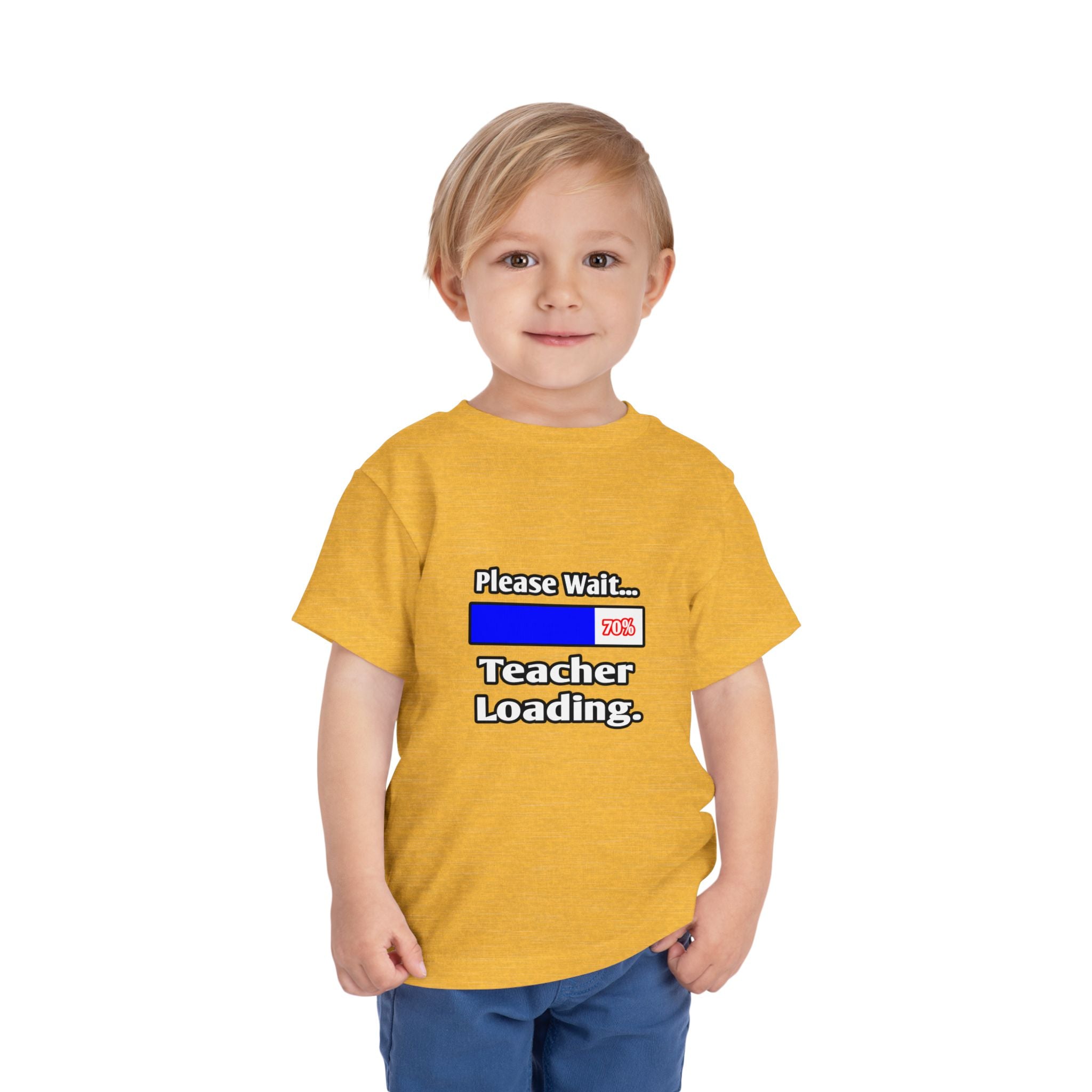Please Wait...Teacher Loading - Toddler Short Sleeve Tee