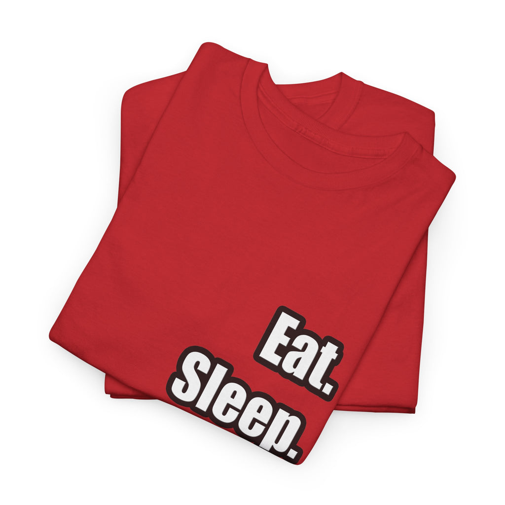 Eat. Sleep. Cardiology - Unisex Heavy Cotton Tee