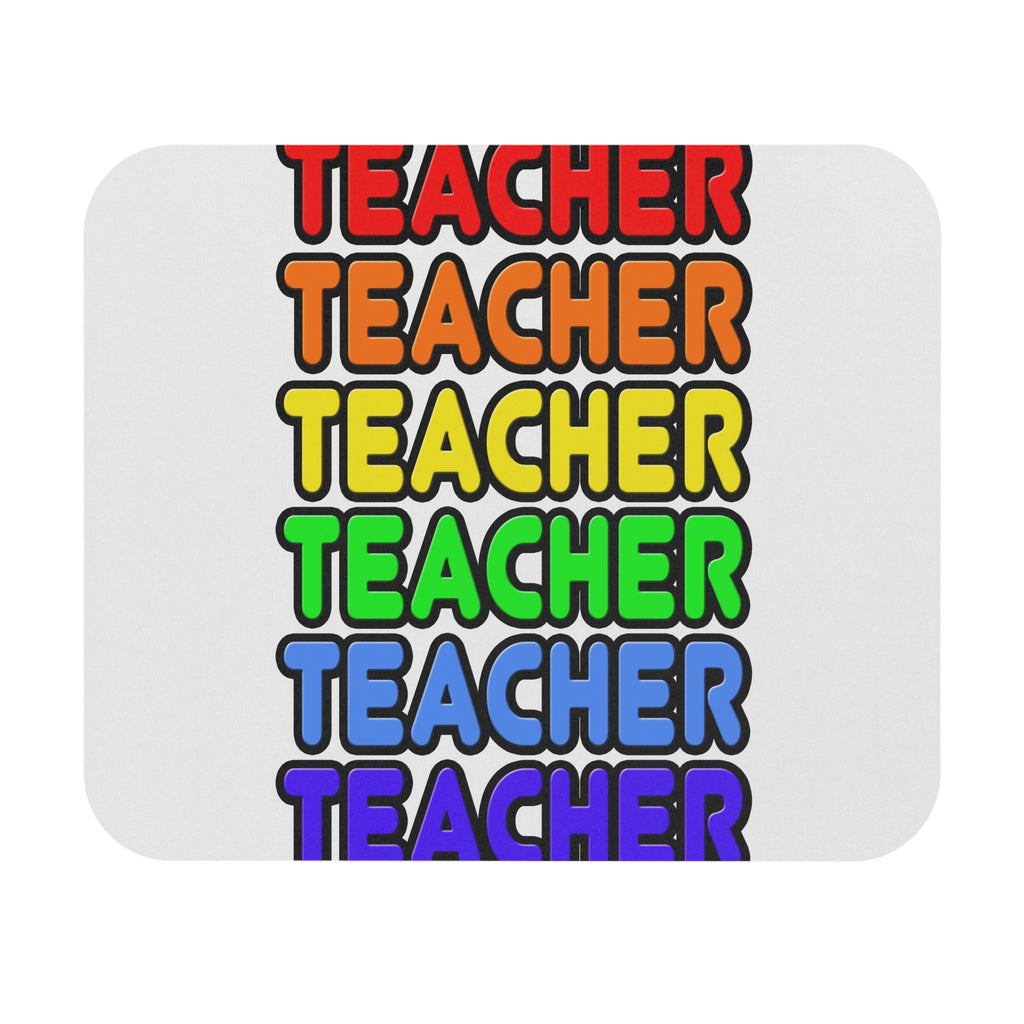 Rainbow Teacher - Mouse Pad (Rectangle)