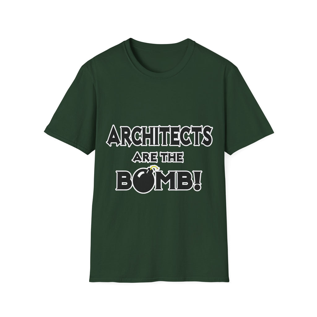 Architects Are The Bomb! - Unisex Softstyle T-Shirt