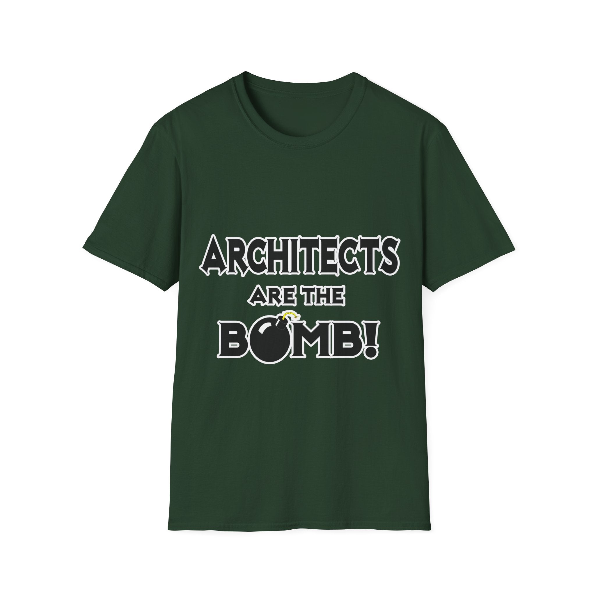 Architects Are The Bomb! - Unisex Softstyle T-Shirt