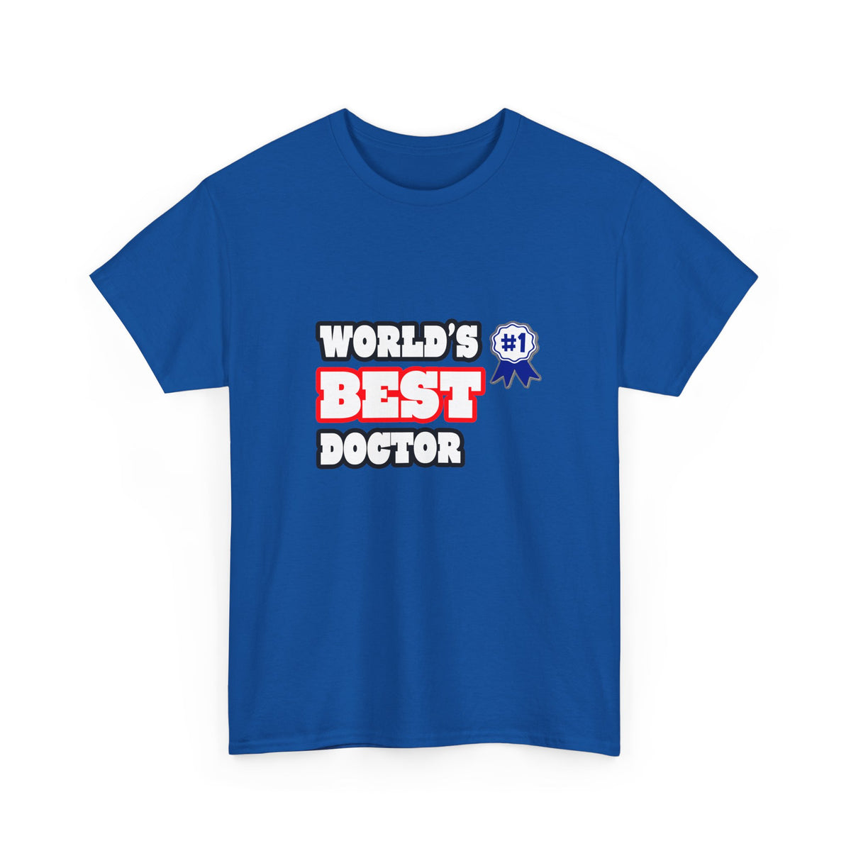 World's Best Doctor - Unisex Heavy Cotton Tee