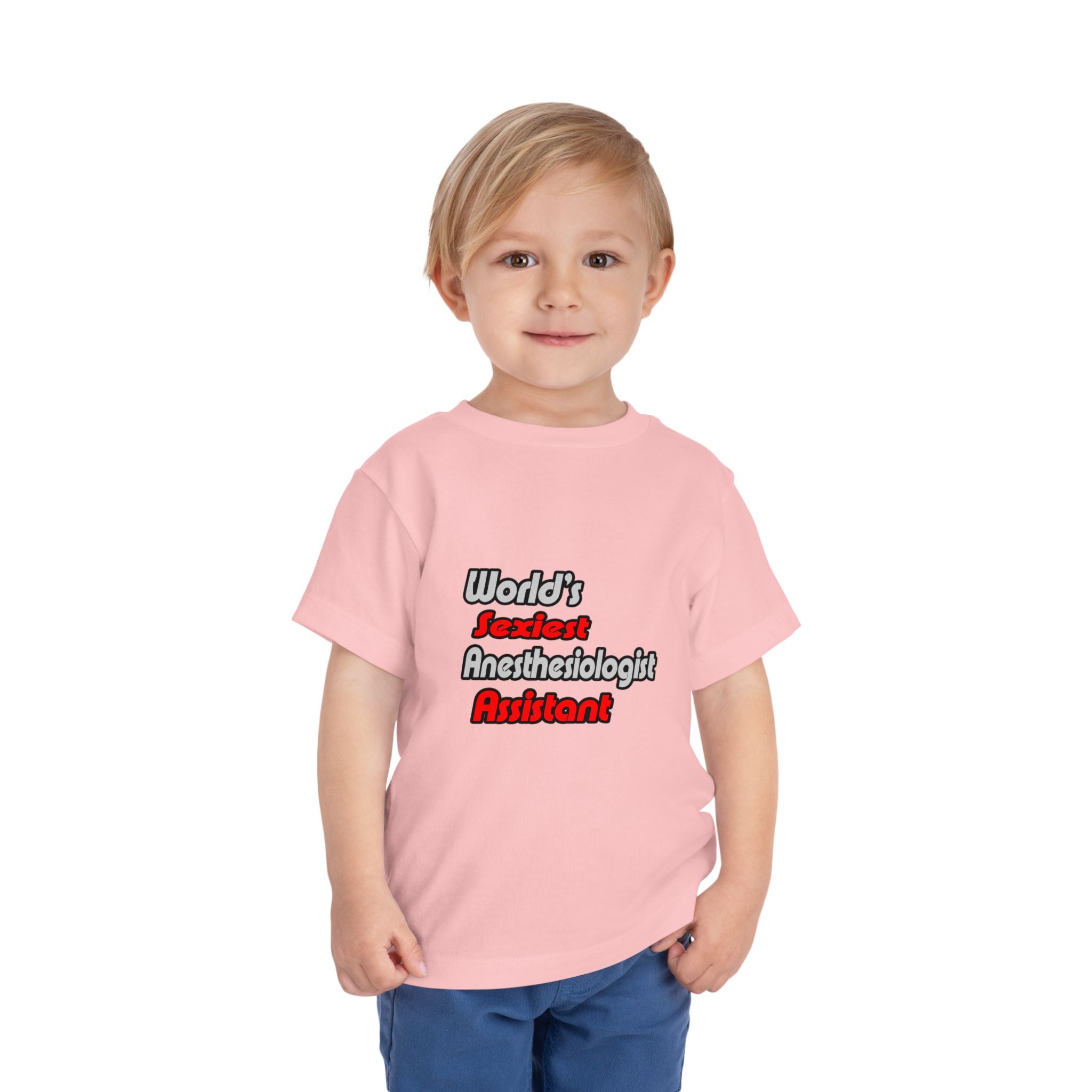 World's Sexiest Anesthesiologist Assistant - Toddler Short Sleeve Tee