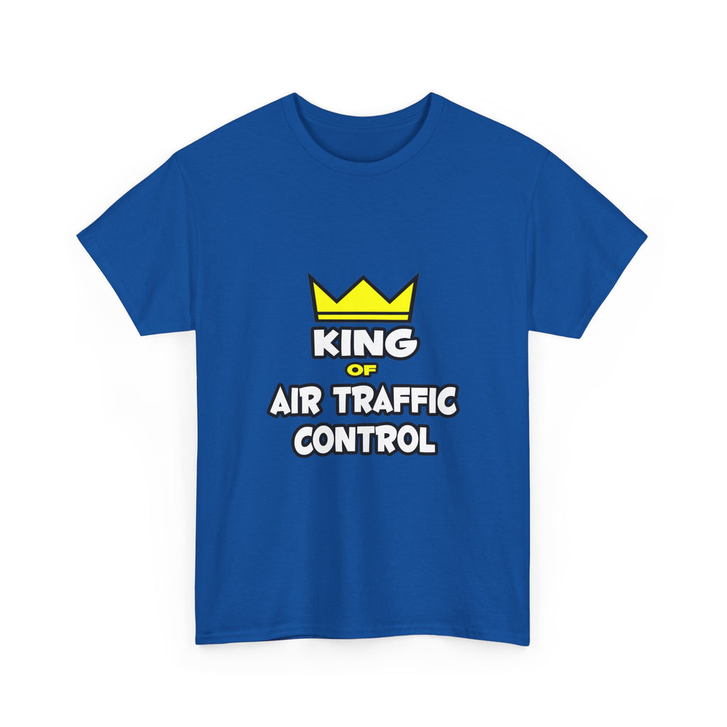King of Air Traffic Control - Unisex Heavy Cotton Tee
