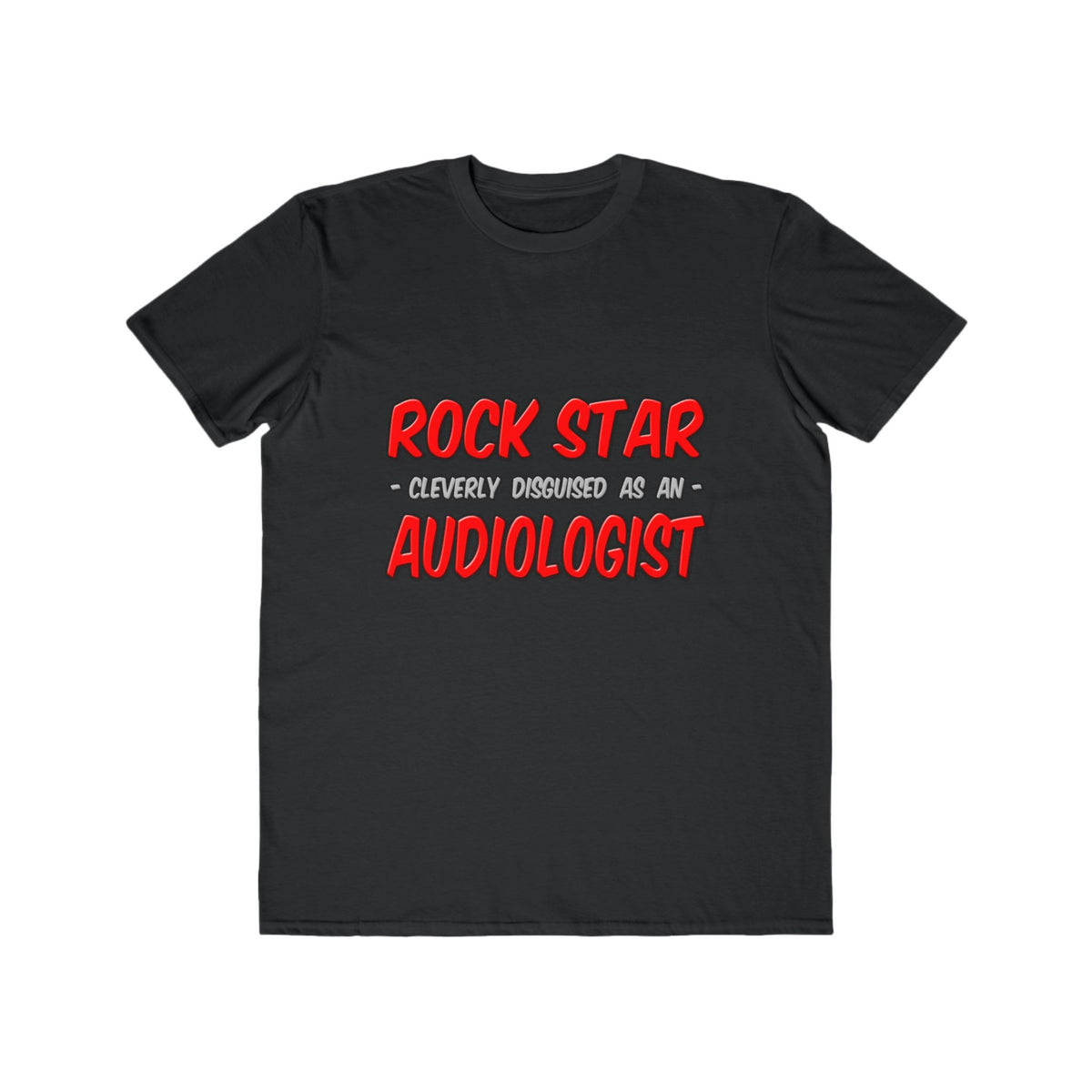 Rock Star...Audiologist - Men's Lightweight Fashion Tee
