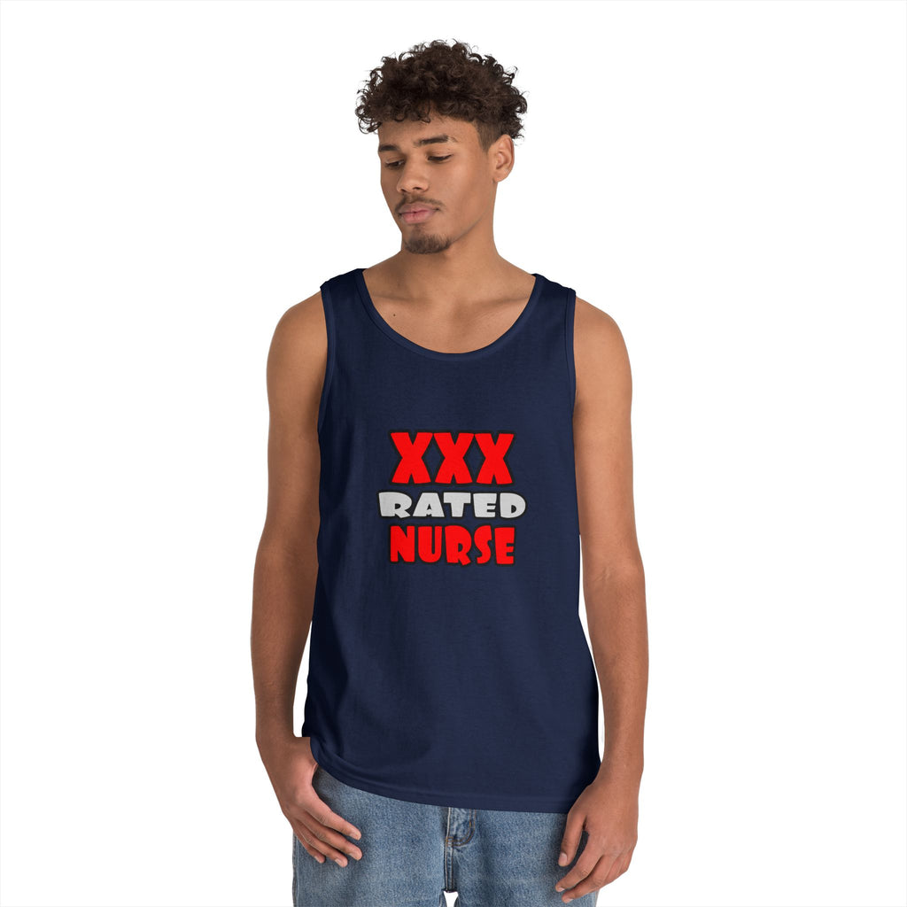 XXX Rated Nurse - Unisex Heavy Cotton Tank Top