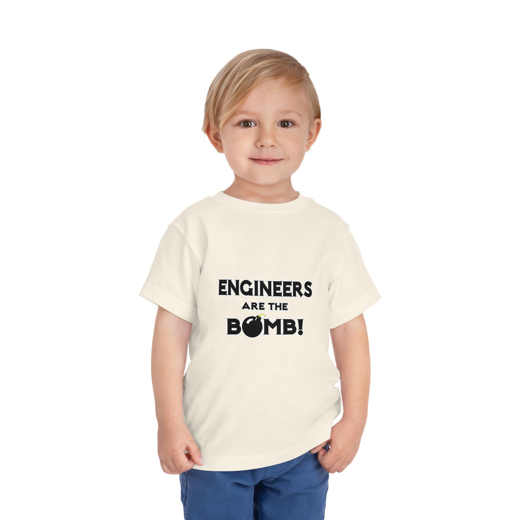 Engineers Are The Bomb! (2) - Toddler Short Sleeve Tee