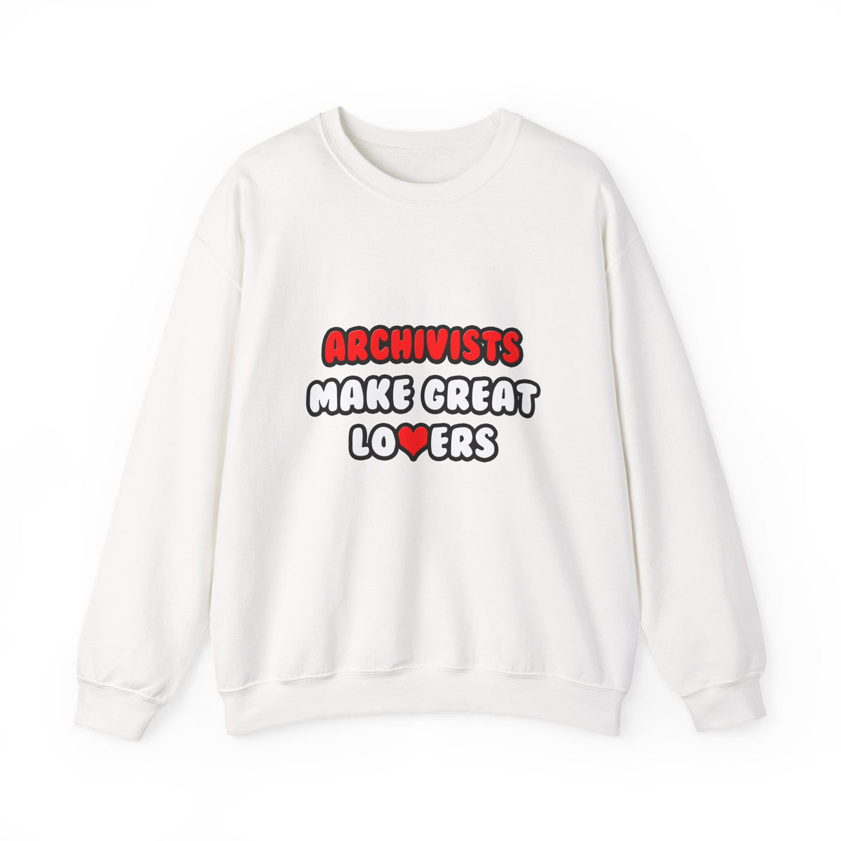 Archivists Make Great Lovers - Unisex Heavy Blend™ Crewneck Sweatshirt