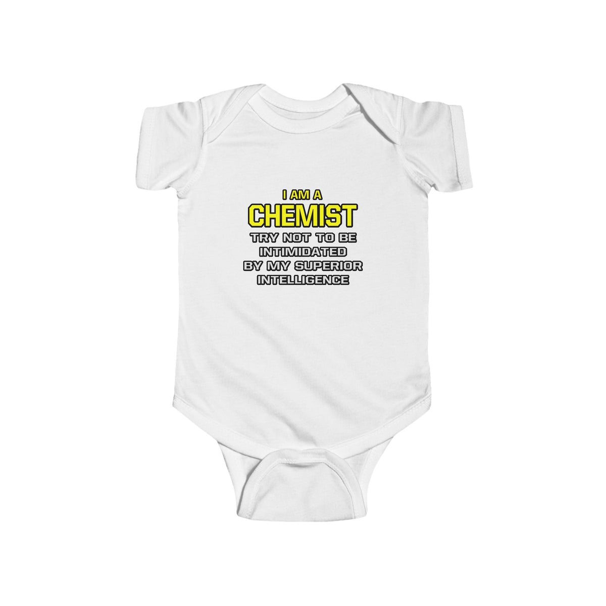 Chemist...Superior Intelligence - Infant Fine Jersey Bodysuit
