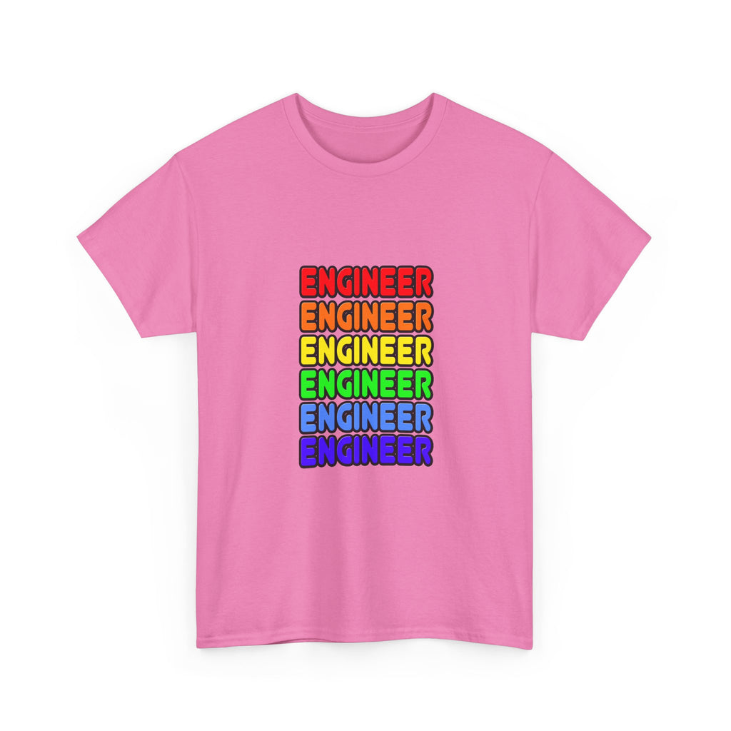 Rainbow Engineer - Unisex Heavy Cotton Tee