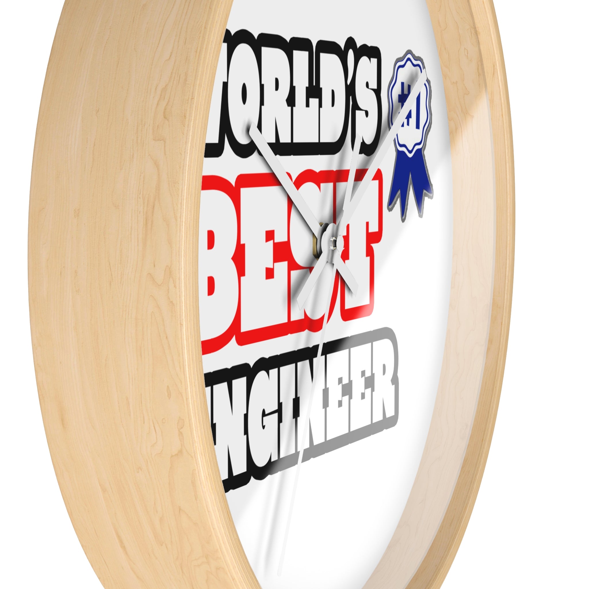 World's Best Engineer - Wall Clock