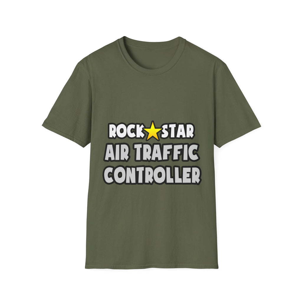 Rock Star Air Traffic Controller - Unisex Softstyle T-Shirt