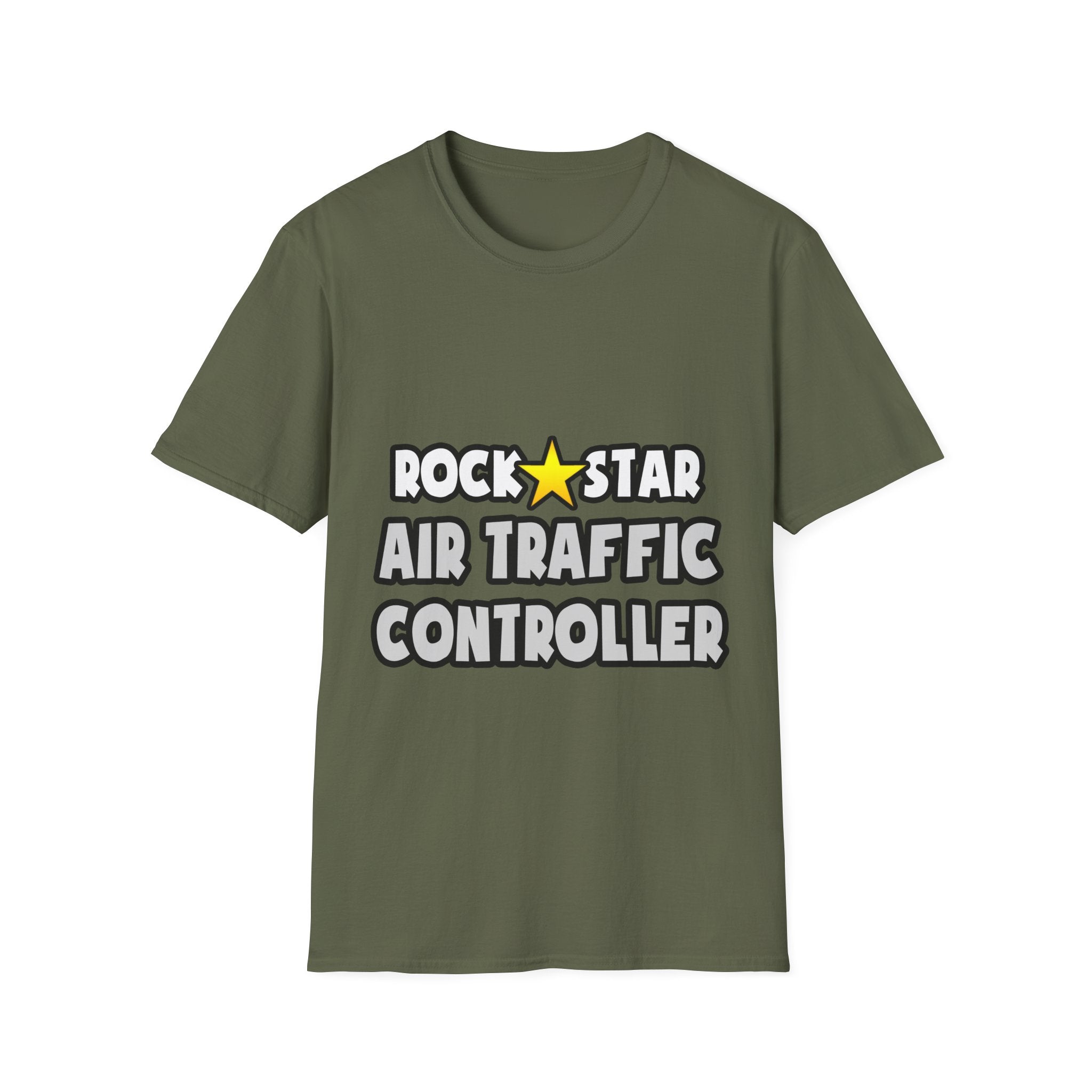 Rock Star Air Traffic Controller - Unisex Softstyle T-Shirt