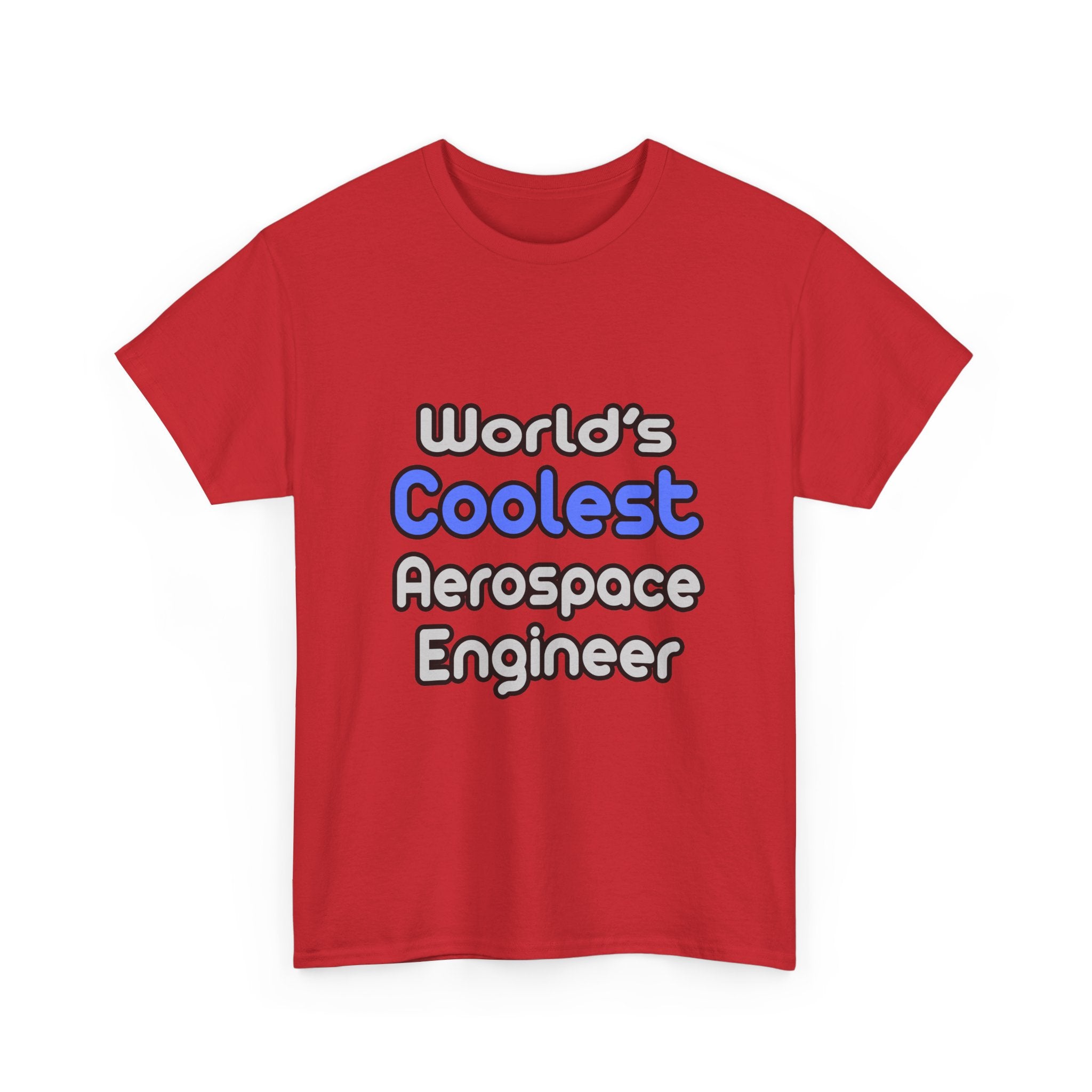 World's Coolest Aerospace Engineer - Unisex Heavy Cotton Tee
