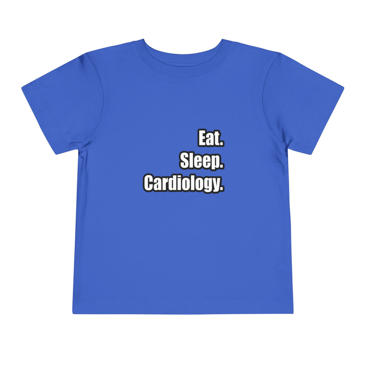 Eat. Sleep. Cardiology - Toddler Short Sleeve Tee