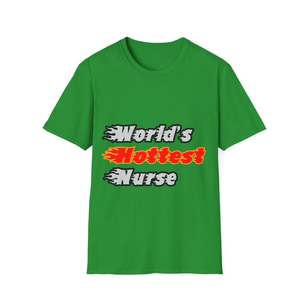 World's Hottest Nurse - Unisex Softstyle T-Shirt
