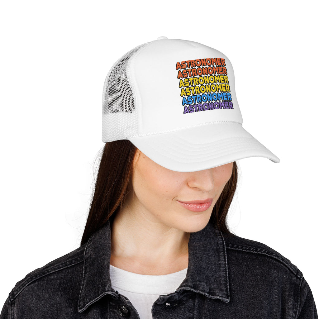 Rainbow Astronomer - Foam Trucker Hat