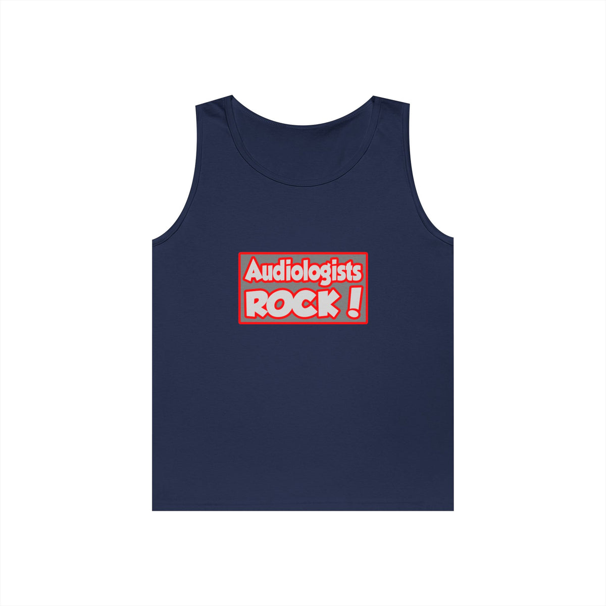 Audiologists Rock! - Unisex Heavy Cotton Tank Top