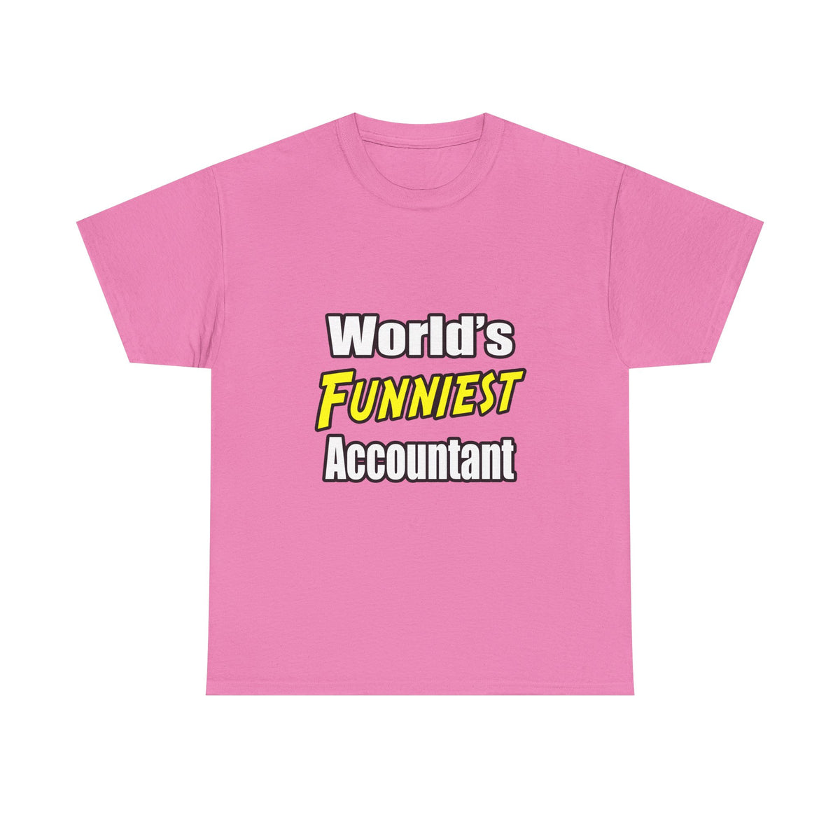 World's Funniest Accountant - Unisex Heavy Cotton Tee