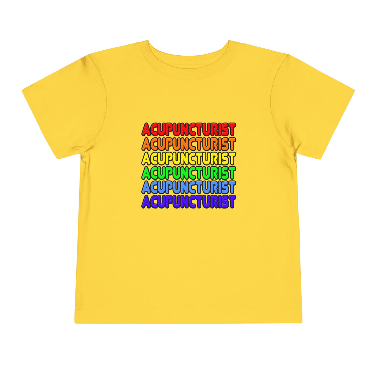 Rainbow Acupuncturist - Toddler Short Sleeve Tee