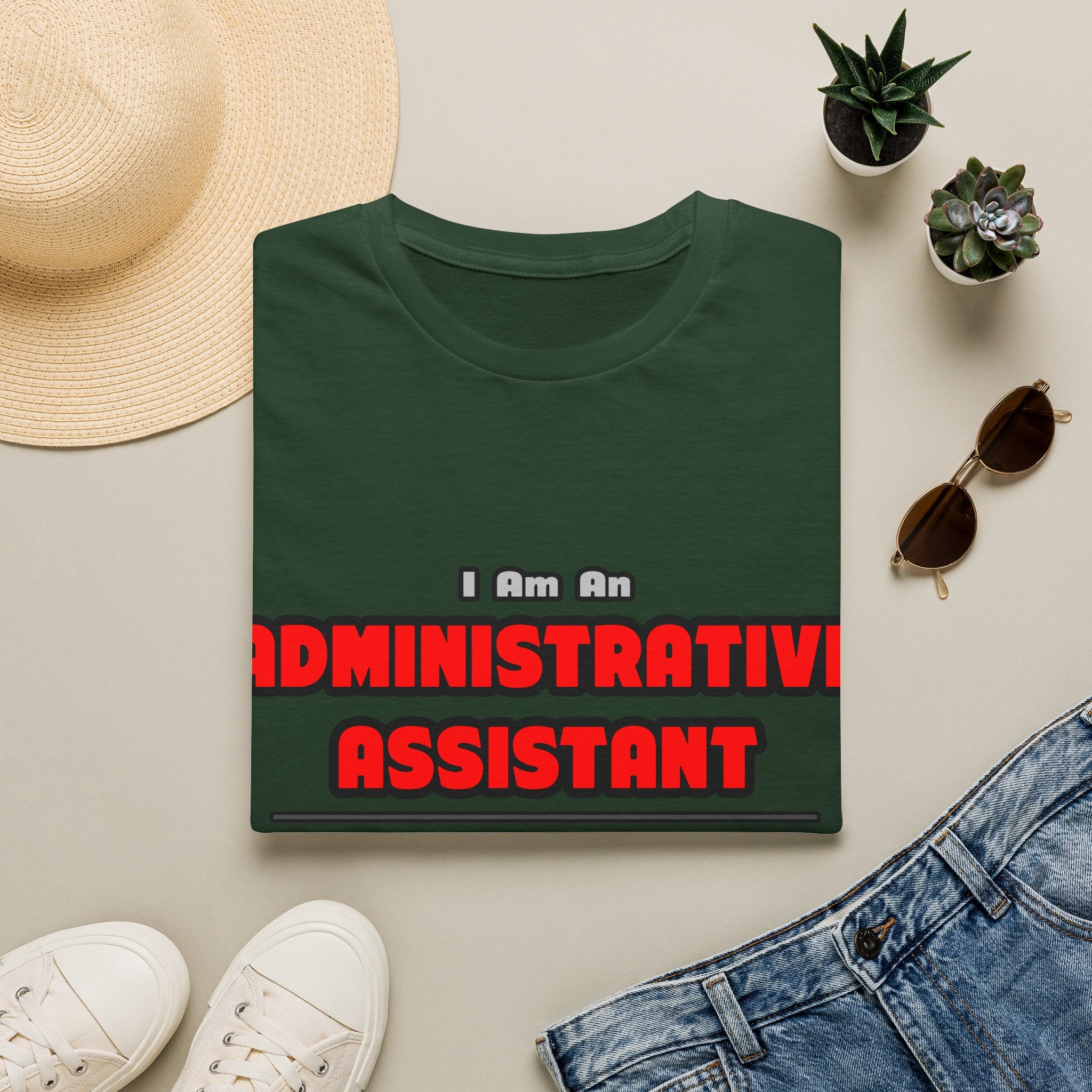 Administrative Assistant...Work My Magic - Unisex Softstyle T-Shirt