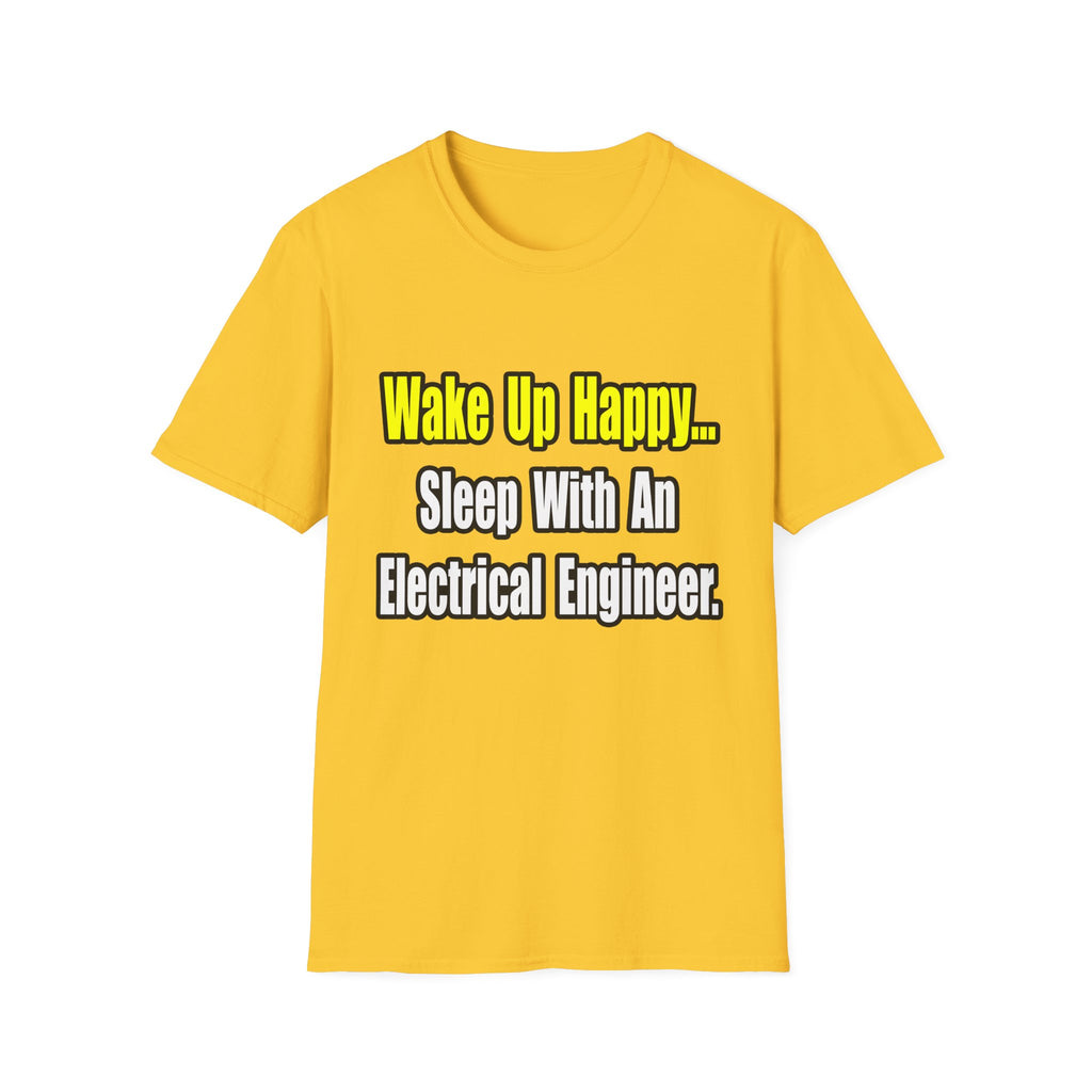 Sleep With An Electrical Engineer - Unisex Softstyle T-Shirt