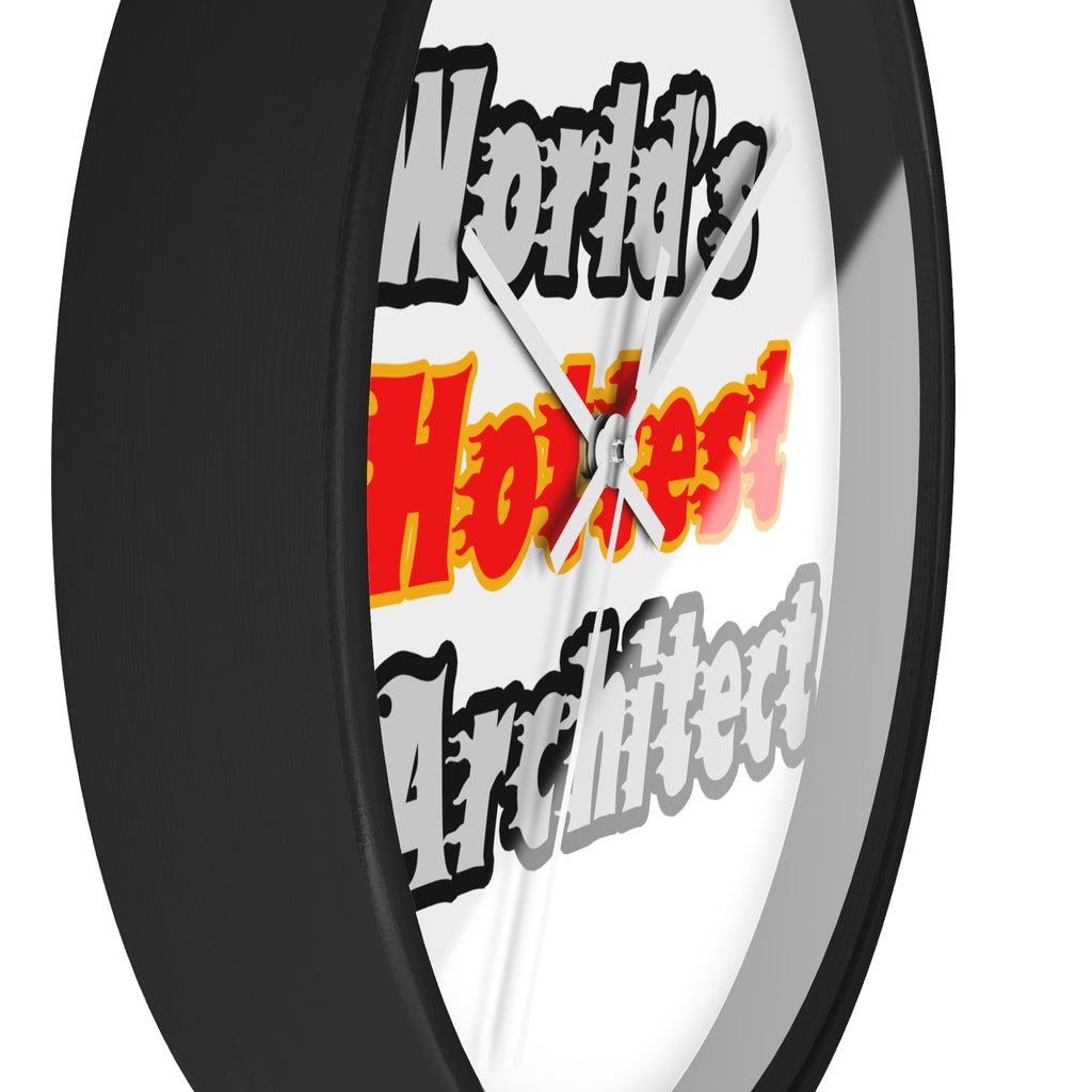 World's Hottest Architect - Wall Clock