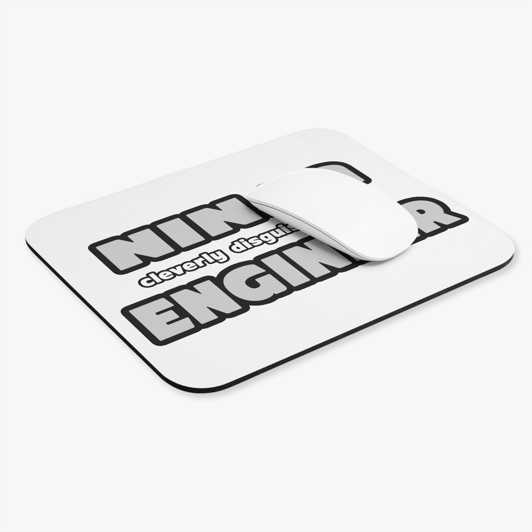 Ninja Cleverly Disguised As An Engineer - Mouse Pad (Rectangle)