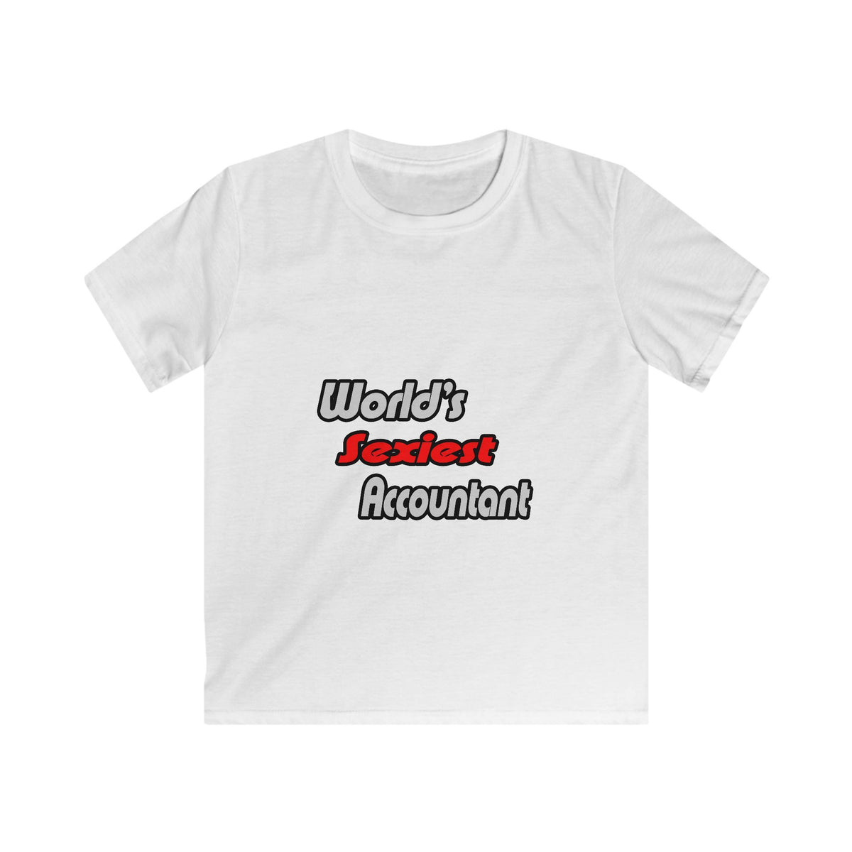 World's Sexiest Accountant - Kids Softstyle Tee
