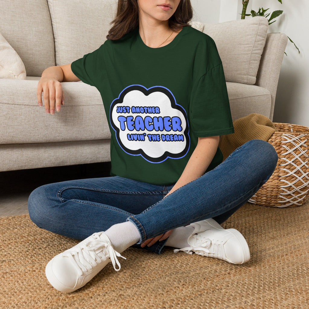 Teacher .. Livin' The Dream - Unisex Softstyle T-Shirt