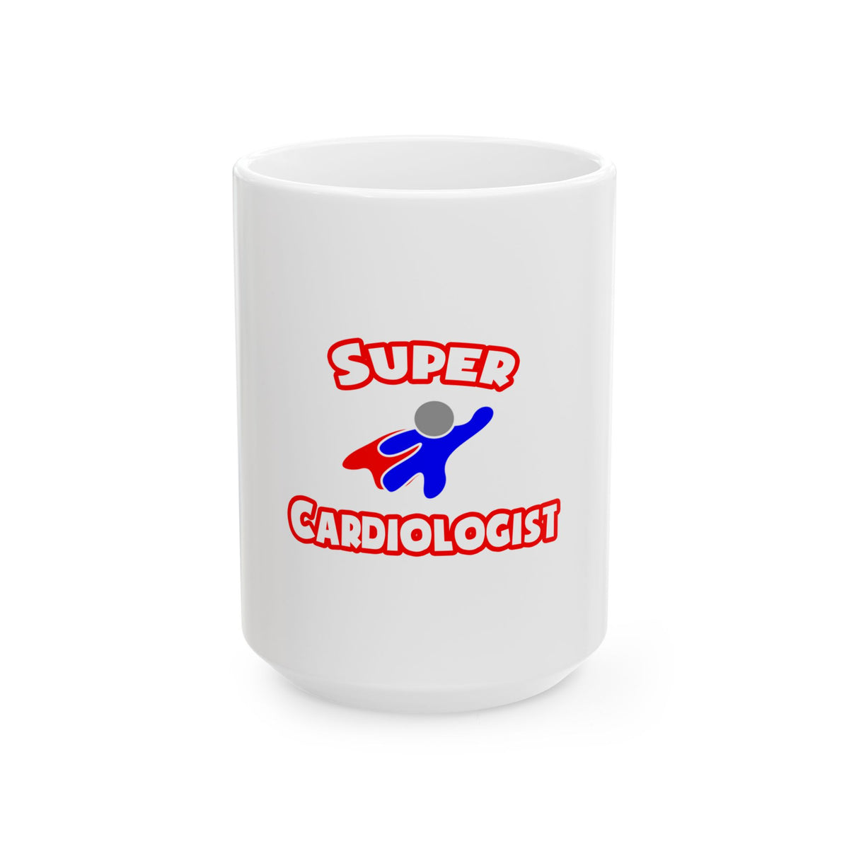 Super Cardiologist - Ceramic Mug, (11oz, 15oz)
