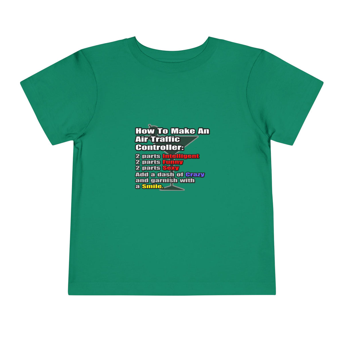 How To Make an Air Traffic Controller - Toddler Short Sleeve Tee