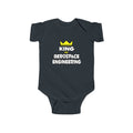 King of Aerospace Engineering - Infant Fine Jersey Bodysuit