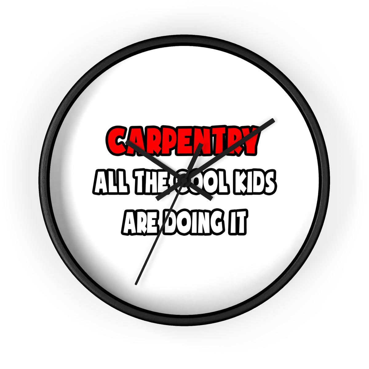 Funny Carpenter Shirts and Gifts - Wall Clock