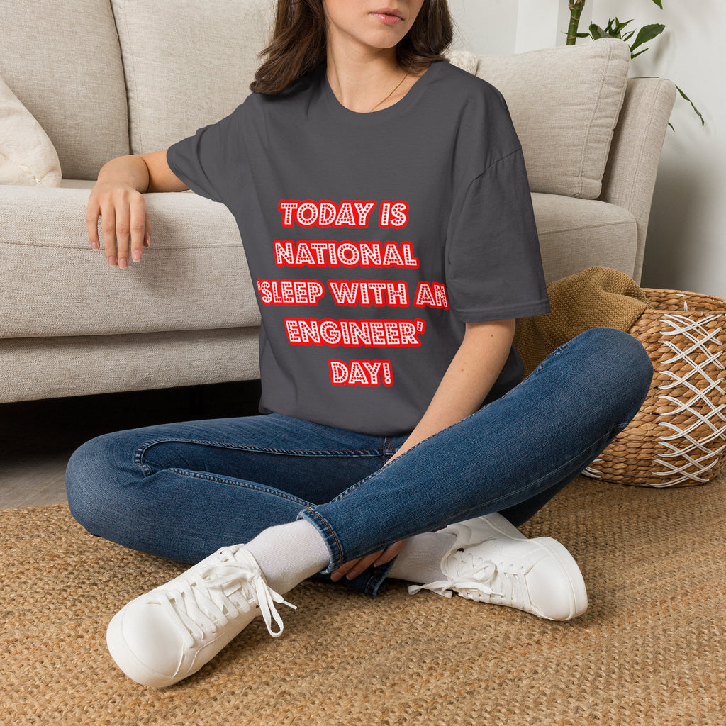 National 'Sleep With an Engineer' Day - Unisex Softstyle T-Shirt