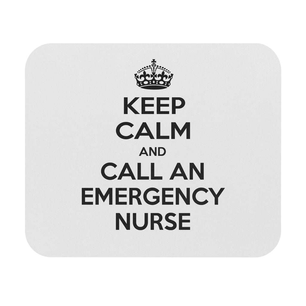 Keep Calm and Call an Emergency Nurse - Mouse Pad (Rectangle)