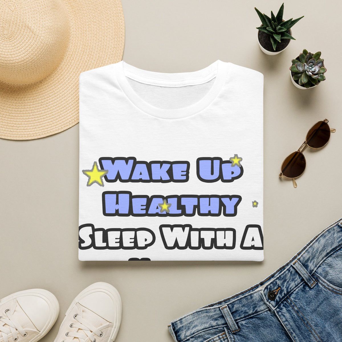Wake Up Healthy...Sleep With a Nurse Anesthetist - Unisex Softstyle T-Shirt