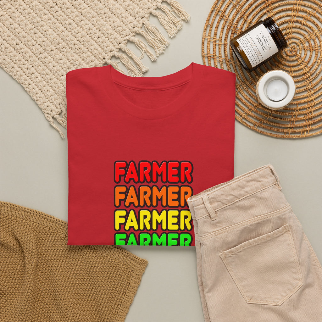 Rainbow Farmer - Unisex Heavy Cotton Tee