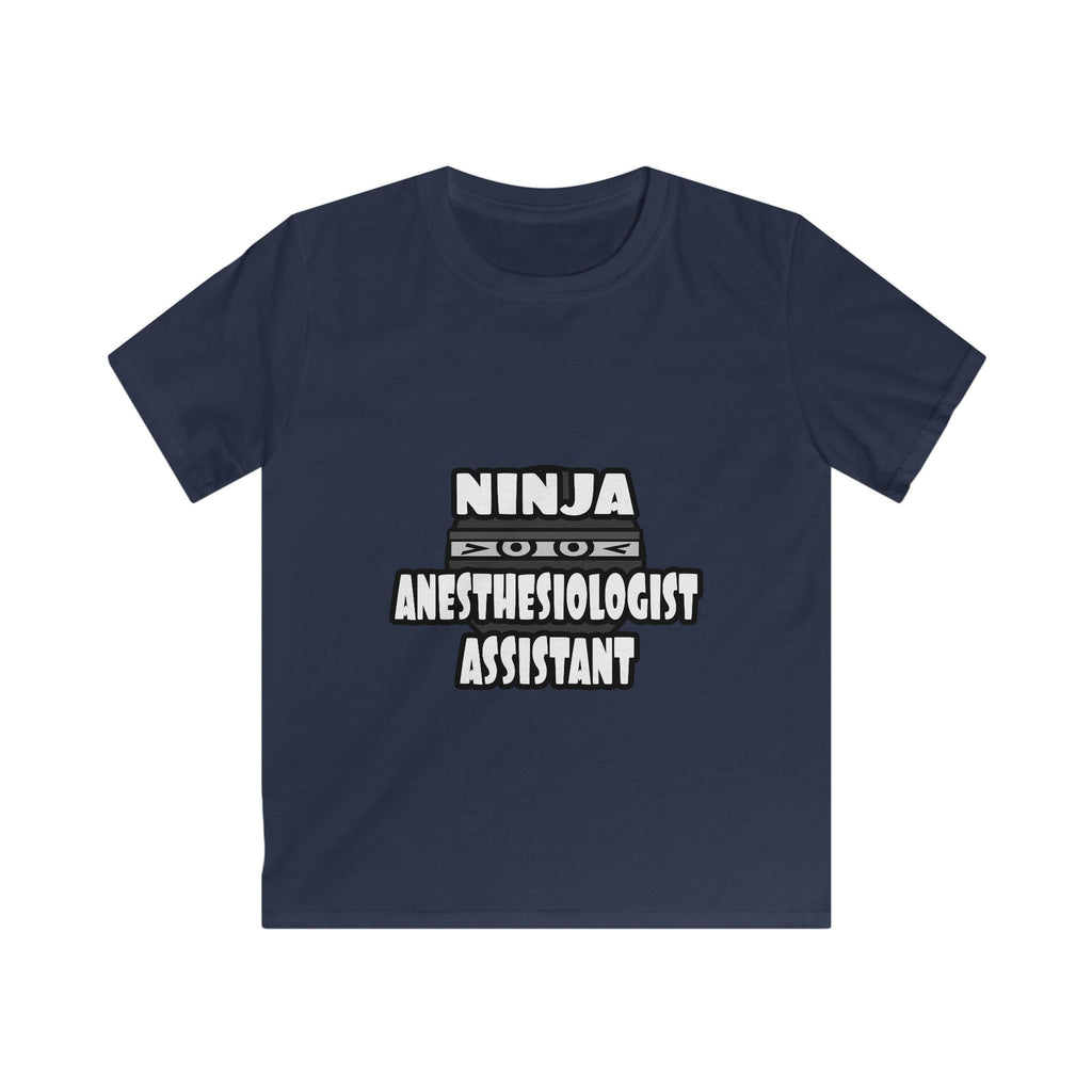 Ninja Anesthesiologist Assistant - Kids Softstyle Tee